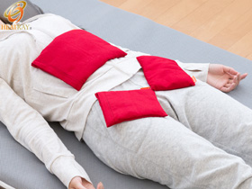 血管やリンパ節のある足の付け根に